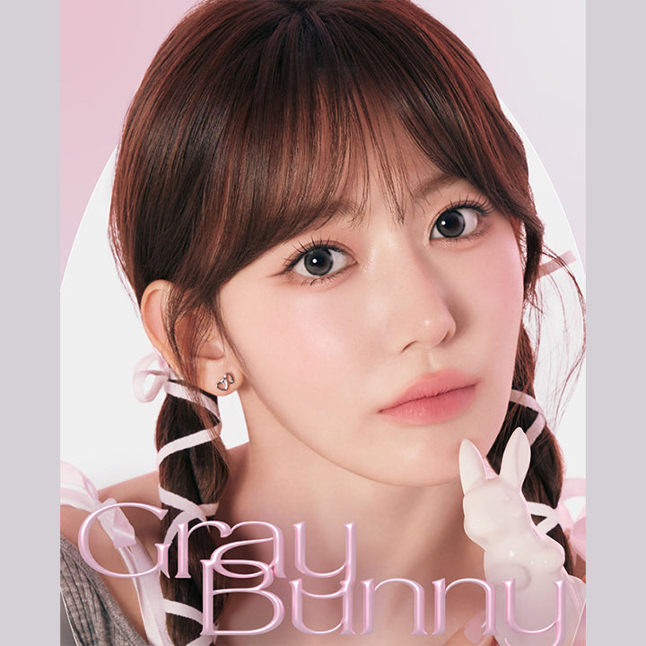 グレーバニー(Gray Bunny) DIA14.2mm GDIA13.2mm BC8.6mm,イメージモデル宮脇咲良 | モラクワンマンス Molak 1month カラコン カラーコンタクト

