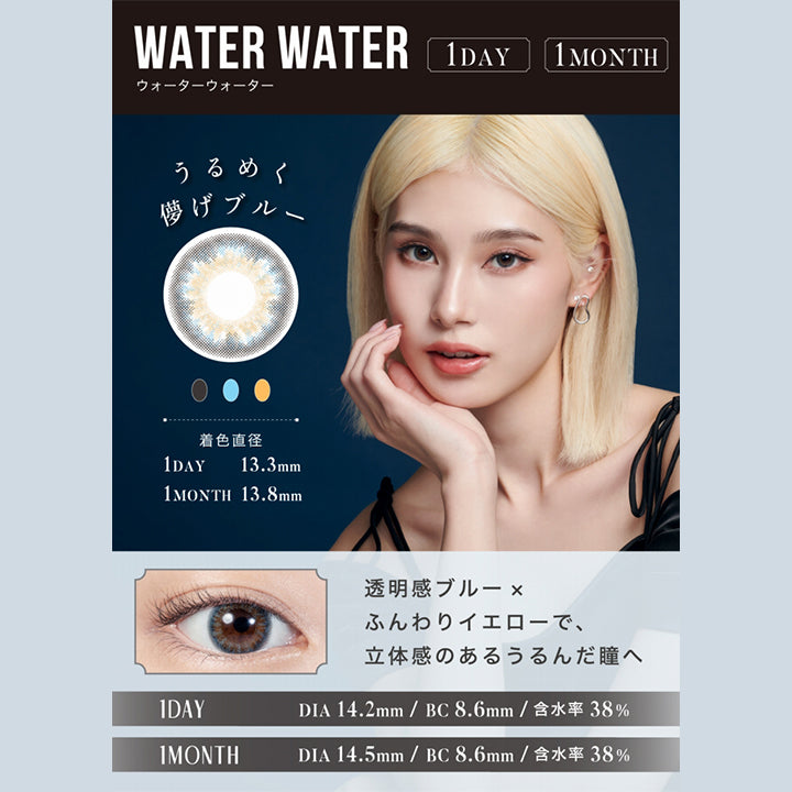 リルムーンワンデー(LILMOON 1DAY) ウォーターウォーター