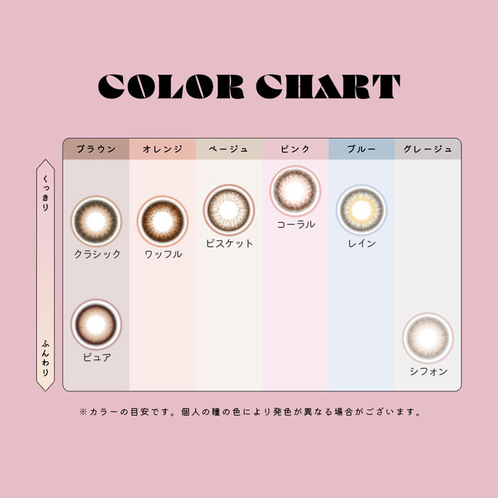 アンドミーシリーズワンデー(AND MEE Series 1day) ビスケット