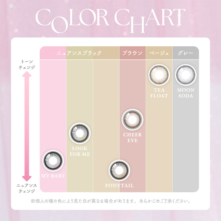 シーワンデー(SIE.1day) ポニーテール｜カラコン送料無料 – カラコン