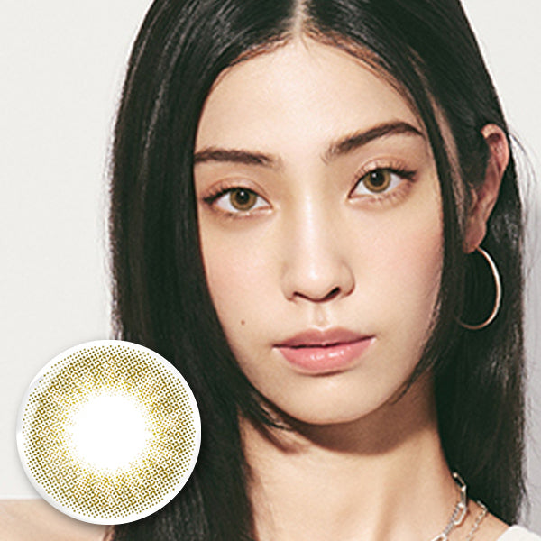 エヌズコレクション(N's COLLECTION),ほうじ茶ラテ(HOJICHA LATTE),DIA14.2mm,着色直径13.0mm|エヌズコレクション N's COLLECTION カラコン カラーコンタクト