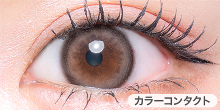 フルーリーバイカラーズ(Flurry by colors) リングラージブラウン(ぱちくりベアー)