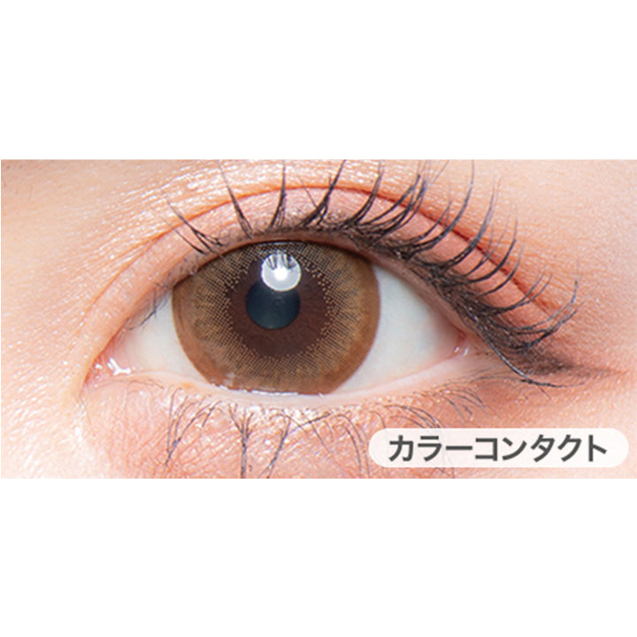 カラーズワンデー(colors1d) メガナチュラルブラウン｜カラコン送料