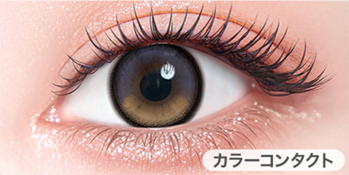 ブラックパール(Black Pearl)の装用画像 | カラーズ colors 1month monthly カラコン カラーコンタクト
