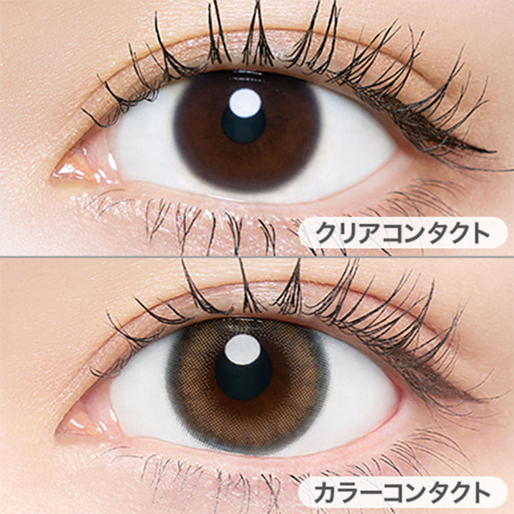 ピュアベール(Pure Veil)の装用画像 | チューズミートーリック chu's me TORIC 1day カラコン カラーコンタクト
