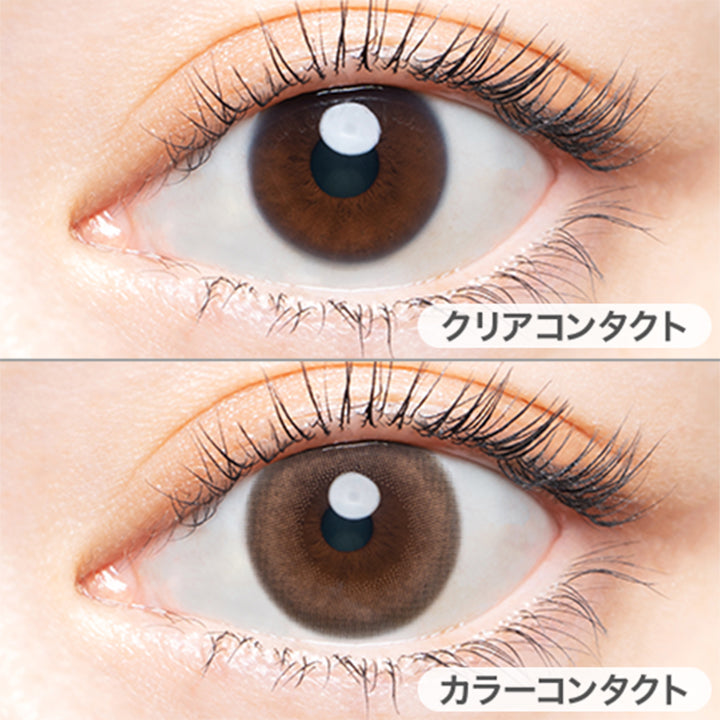 ヴィンテージクラシック(Vintage Classic)の装用画像  | エンジェルカラーバンビシリーズヴィンテージワンデー Angelcolor Bambi Series Vintage 1day カラコン カラーコンタクト
