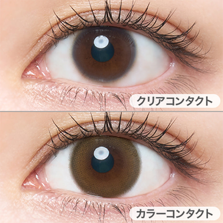 ヒロインルール(Heroine Rule)の装用画像 | メロットトーリック melotte Toric 1day 乱視用カラコン カラーコンタクト
