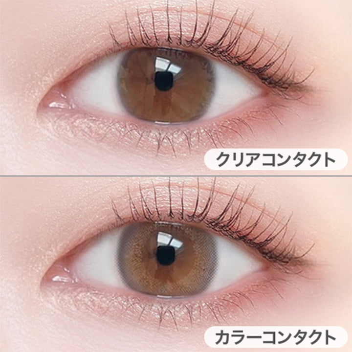 星屑キャンディーの装用写真|ビュームワンデー Viewm 1day カラコン カラーコンタクト