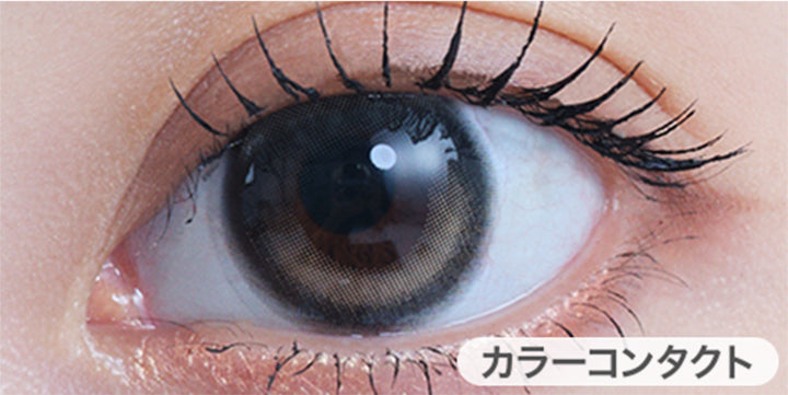 アイコニックブラウン (Iconic Brown)の装用画像 | eyestar アイスター 1day カラコン カラーコンタクト
