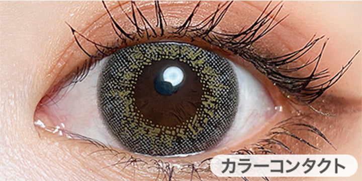 ロシアングレイ(Russian Grey)の装用画像 | トゥインクルアイズワンデー Twinkle Eyes 1day カラコン カラーコンタクト
