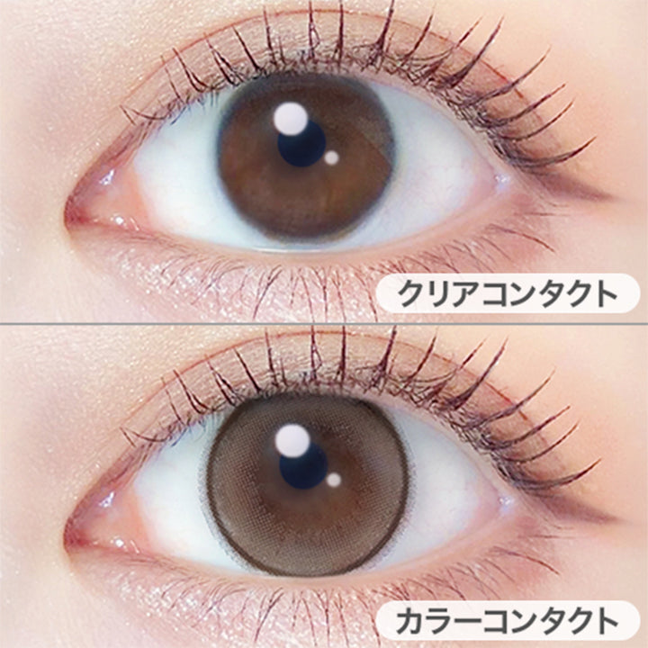 エバーカラーマンスリー(EverColor monthly) パールベージュ｜カラコン