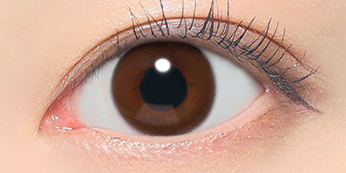 レヴィアワンマンスサークル(ReVIA 1MONTH CIRCLE) シャイブラウン