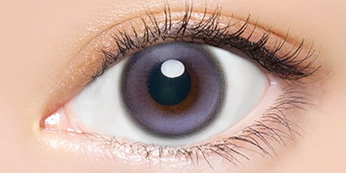 エンジェルカラーバンビシリーズワンデー(Angelcolor Bambi Series 1day) 10枚 スノーパープル