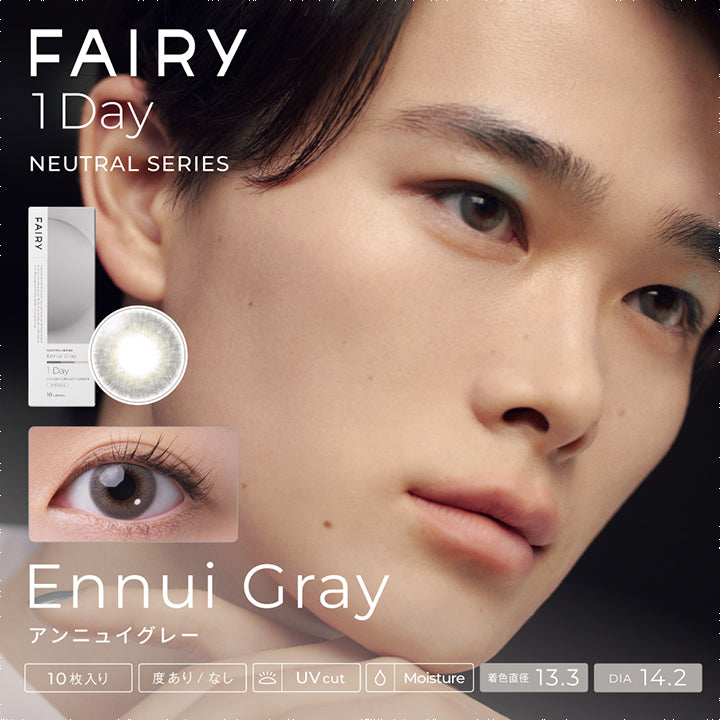 フェアリーワンデーニュートラルシリーズ(FAIRY 1day NEUTRAL SERIES) アンニュイグレー