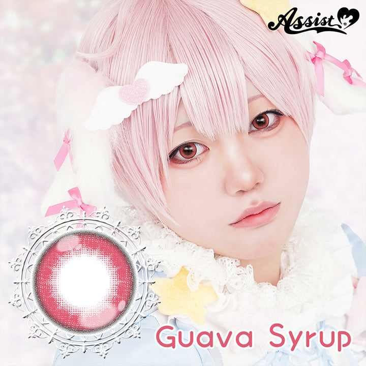 グアバシロップ(guava syrup),Assist,コスプレ用カラコン| パピーラワンデーシロップ Puppilla 1Day Syrup カラコン カラーコンタクト
