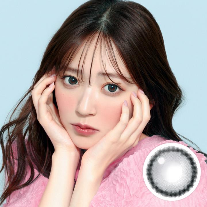 キャンディーマジックワンデー(Candy Magic 1day),MELO GRAY,メログレー,DIA 14.5mm,BC 8.6mm,着色直径 13.9mm,ブルーライト&紫外線カット|キャンディーマジックワンデー Candy Magic 1day カラコン カラーコンタクト