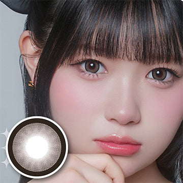 ミシュー(michou),ビスケットベージュ(Biscuit Beige),ドーリー盛れベージュ,1day,1箱10枚入り,DIA14.5mm,着色直径14.1mm,BC8.6mm,含水率58.0% | ミシュー michou 1day カラコン カラーコンタクト
