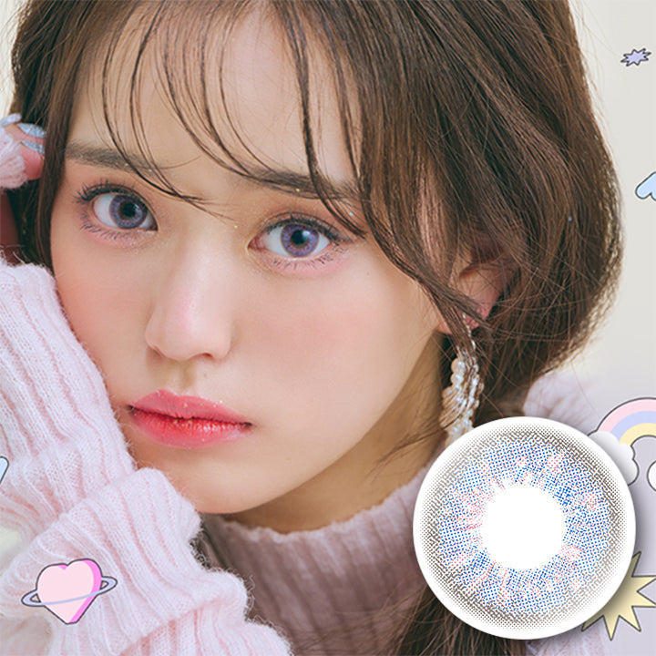 AND MEE Series(アンドミーシリーズ),AURORA(オーロラ),DIA:14.2mm,GDIA:13.4mm,BC:8.6mm,1枚入|アンドミーシリーズ AND MEE Series カラコン カラーコンタクト