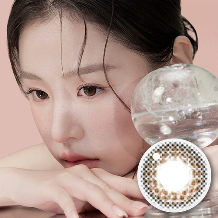 Eesle 1Day,瞳に溶け込む 澄んだ鮮明な視線,SOONSUBROWN,スンスブラウン,DIA 14.2mm G.DIA 13.3mm BC8.6mm,控えめな透明感が心地いい、自然なブラウン。,自分らしさを大切にしながら、より深みのある瞳を求めるあなたへ。 | ユリアアイドル イスル(URIA-iDOL Eesle) 1day カラコン カラーコンタクト
