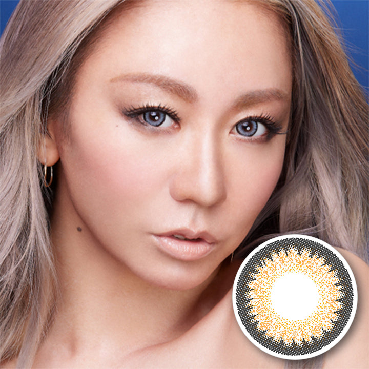 ラヴェール,ブランドロゴ,Silky beige(シルキーベージュ),1day(ワンデイ),DIA14.2mm,着色直径13.6mm|ラヴェール(loveil)コンタクトレンズ