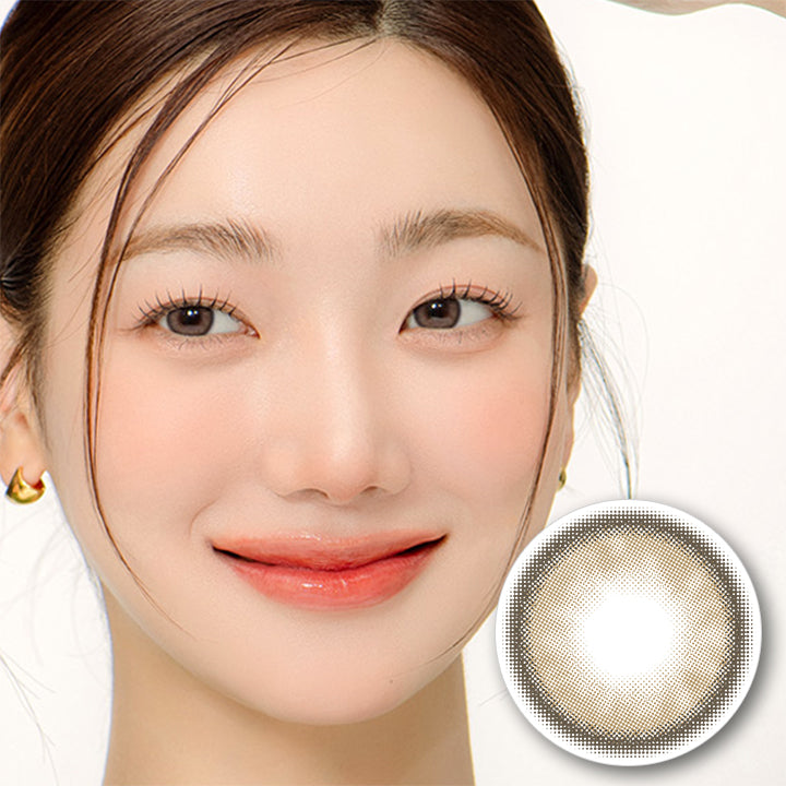 オマイオバイレンズミー(Omyo By Lensme) シスターオリーブブラウン(Sistar Olive Brown) 1month 1箱2枚入り DIA14.0mm 着色直径13.0mm BC8.6mm | オマイオバイレンズミー Omyo By Lensme montyly カラコン カラーコンタクト
