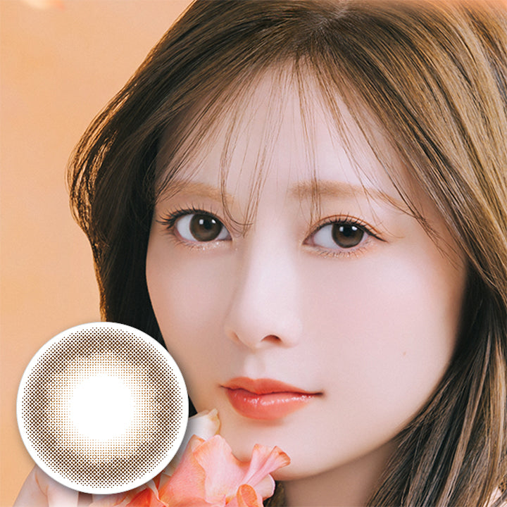 フェリアモ(feliamo),1month,Have natural eyes and live o noturol life happily. ,Image Model,Mai Shiraishi,装用レンズ:メルティバター,もっとみつかる運命レンズ♡,New,メルティバター(Melty Butter),New,シュガーパール(Sugar Pearl),Color contact,1 Month,DIA14.2mm/14.5mm,BC8.6mm,含水率38% | フェリアモワンマンス feliamo 1month カラコン カラーコンタクト
