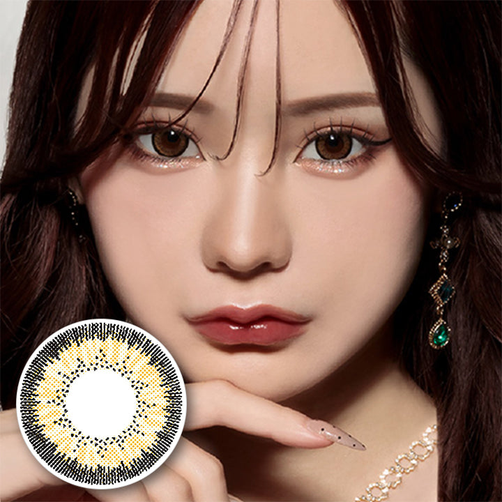 chiii マイクロバニティ　ブラウン　新品 VANITY BROWN（バニティーブラウン）14.8mm | ギャル系カラコンMirage