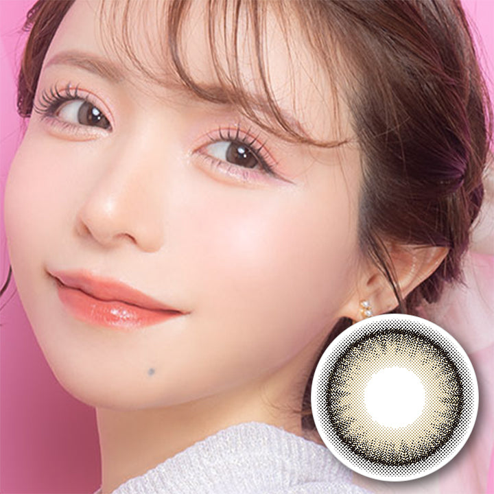 カラーズワンデー,ブランドロゴ,NATURAL SILKY BROWN(ナチュラルシルキーブラウン),UVカット,DIA14.2mm,ONE DAY(ワンデー),1箱10枚入り,税込価格1320円,なりたい私になれるcolors(カラーズ)|カラーズワンデー(colors1d)コンタクトレンズ