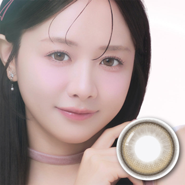 メイリーメルティンワンデー(Meilly Melttin 1Day),メルティンチョコ(Meltin Choco),1day,1箱10枚入り,DIA14.5mm,GDIA13.6mm,BC8.7mm, | メイリーメルティンワンデー meilly melttin 1day カラコン カラーコンタクト
