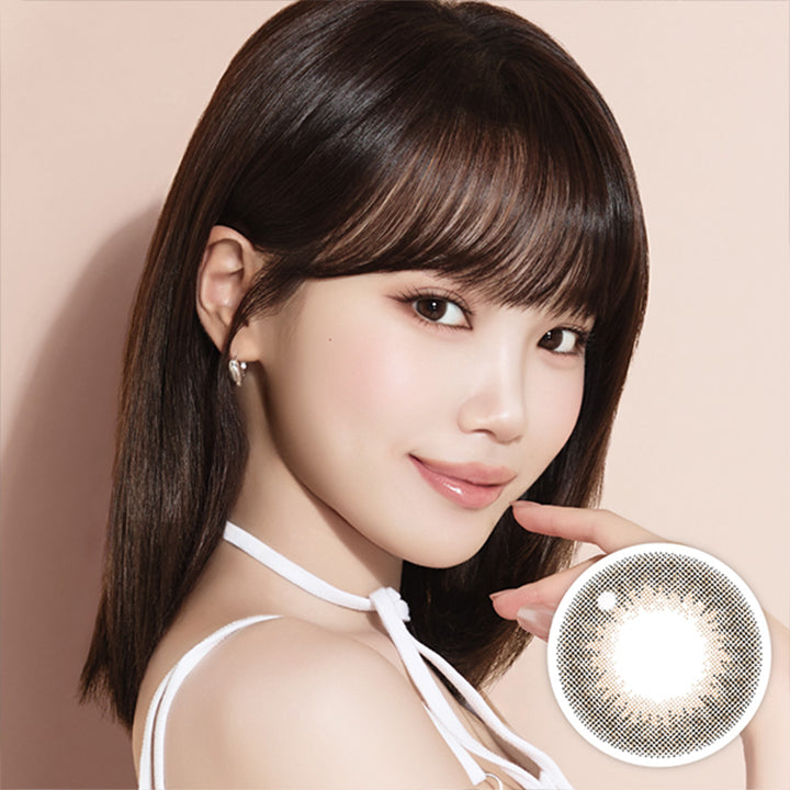 レヴィアトーリックワンデーカラー(ReVIA TORIC 1day COLOR) 【乱視用:乱視度数:-1.75D 乱視軸:180°】シアーセーブル