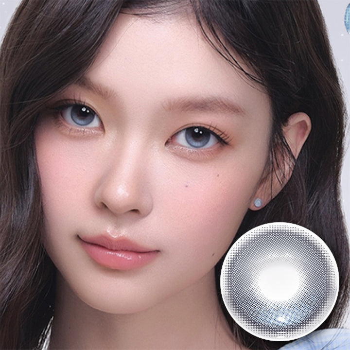 コファンシー(Cofancy) ステラグミー(Stellar Gummy) 1day DIA14.5mm 着色直径13.8mm BC8.6mm 含水率55.0% ひんやり透けるアイスブルーで、うるうる感UP。 重ね水光Design ※レンズの装用感・固定にかかる時間には個人差がございます。 | コファンシー Cofancy 1day カラコン カラーコンタクト
