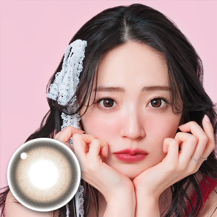 ファビュラスワンマンス(Fabulous 1month) バニラブラウン｜カラコン