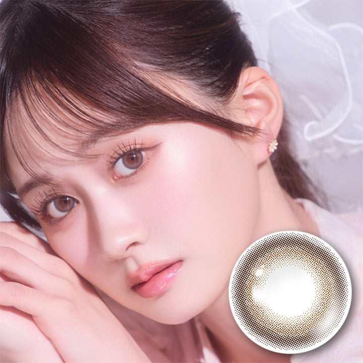 いつもよりちょっぴり欲張った♡, 愛おしさにまみれる新色誕生。, ココムード Coco Mood New, スモアミスト Smore Mist New, cheritta 1DAY / 10LENSES , DIA14.1mm - 14.3mm, BC 8.6mm| (チェリッタ) (Cheritta) 1day カラコン カラーコンタクト
