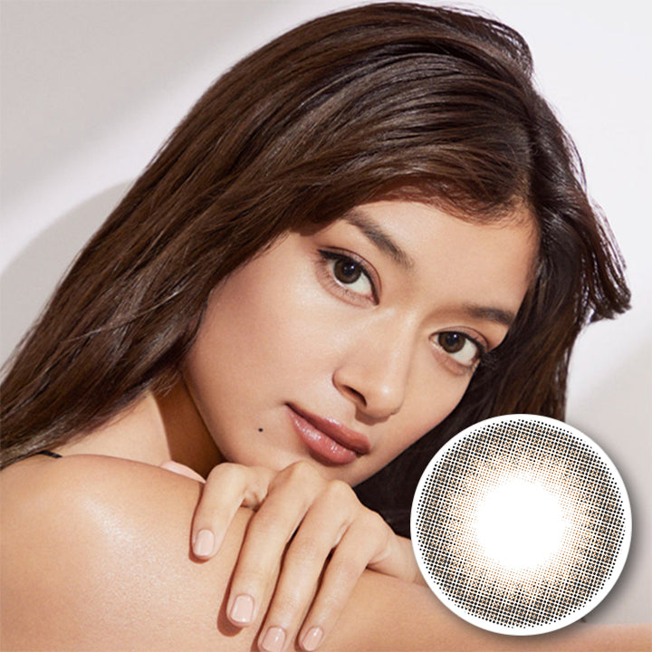 レヴィアワンマンスカラー(ReVIA 1MONTH COLOR) 度あり シアーセーブル