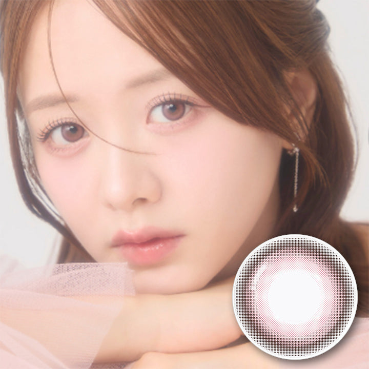 メイリーシフォンワンデー(Meilly Chiffon 1Day),シフォンピンク(Chiffon Pink),1day,1箱10枚入り,DIA14.2mm,GDIA13.3mm,BC8.7mm, | メイリーシフォンワンデー meilly chiffon 1day カラコン カラーコンタクト
