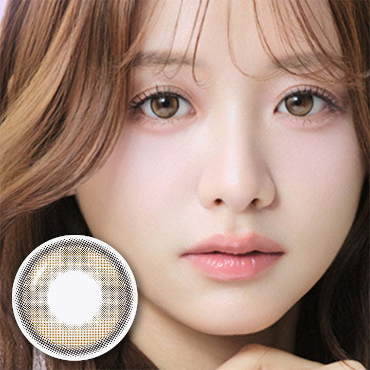メイリールーナーワンデー(Meilly Lunar 1Day),ルーナーブラウン(Lunar Brown),1day,1箱10枚入り,DIA14.2mm,GDIA13.3mm,BC8.7mm, | メイリールーナーワンデー meilly lunar 1day カラコン カラーコンタクト
