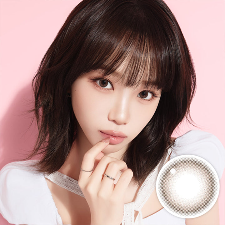 レヴィアワンマンスサークル(ReVIA 1MONTH CIRCLE) シャイブラウン