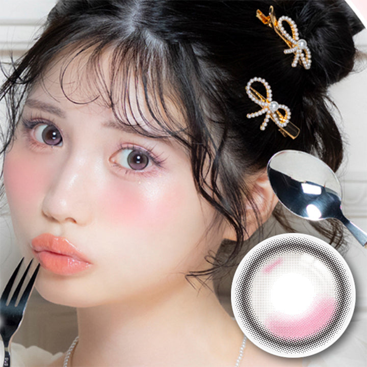 My First Contact Project 超十代リフレア ミアリーナ(Miarina) 恋するバレリーナ(Koisuru Ballerina) 軸固定(Design Lock) 1day 1箱10枚入り DIA14.2mm G.DIA13.6mm BC8.7mm Silicone Hydrogel | 超十代リフレア ミアリーナ Miarina カラコン カラーコンタクト
