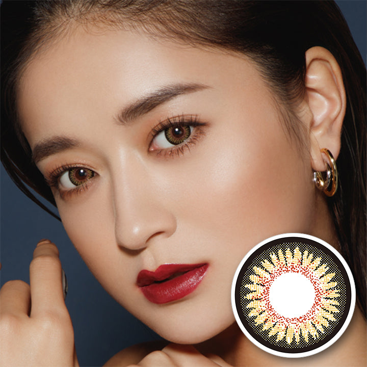 ドープウィンクワンデー(DopeWink1day) ヘーゼルベージュ｜カラコン