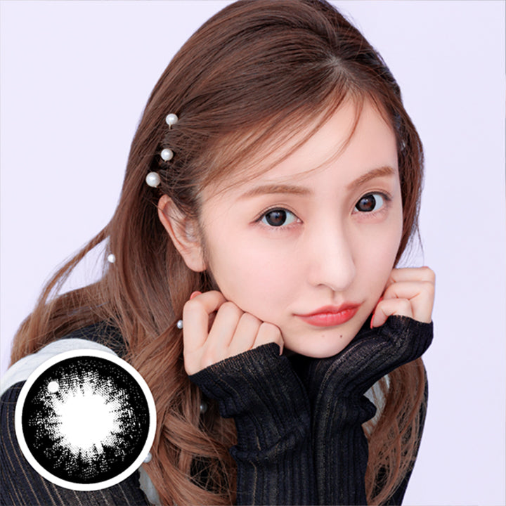 シークレットキャンディーマジックトーリックワンマンス(Secret Candymagic Toric 1Month) NO.5 ブラック(No.5 Black) CYL-0.75D/-1.25D/-1.75D/-2.25D,AXIS180° 1month 1箱1枚入り DIA14.5mm 着色直径14.1mm BC8.8mm | シークレットキャンディーマジックトーリックワンマンス Secret Candymagic Toric 1Month カラコン カラーコンタクト
