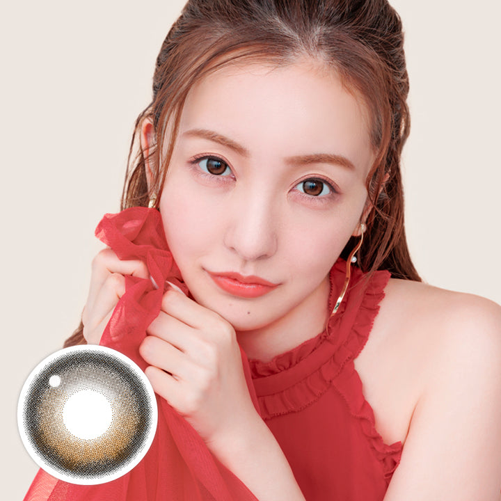 シークレットキャンディーマジックワンマンス(Secret Candymagic 1Month) バターブラウン(Butter Brown) 回らない水光 1箱1枚入り DIA14.5mm 着色直径14.0mm BC8.7mm | シークレットキャンディーマジックワンマンス Secret Candymagic 1Month カラコン カラーコンタクト
