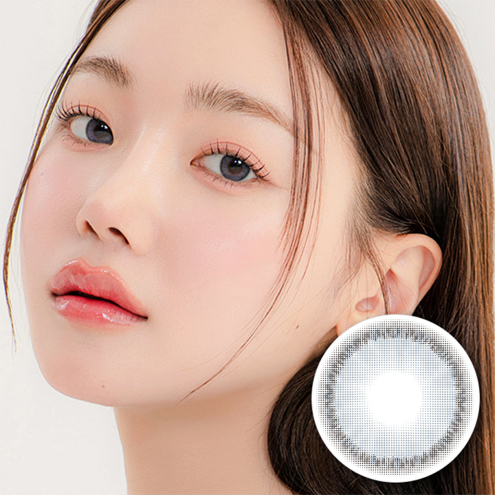 オマイオバイレンズミー(Omyo By Lensme) キスブルー(Kiss Blue) 1month 1箱2枚入り DIA14.0mm 着色直径13.3mm BC8.6mm | オマイオバイレンズミー Omyo By Lensme montyly カラコン カラーコンタクト
