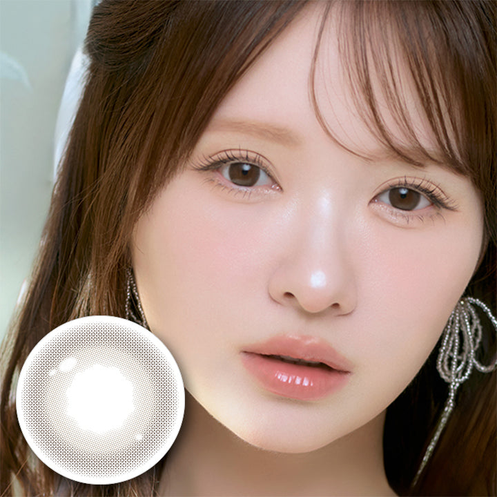 ミムコ(mimuco) produced by Miki Kawanishi マロンムース(Marron Mousse) ふわとろブラウン × ピュア盛れ 1day 1箱10枚入り DIA14.2mm 着色直径13.4mm BC8.6mm 含水率38.0% | ミムコ mimuco 1day カラコン カラーコンタクト
