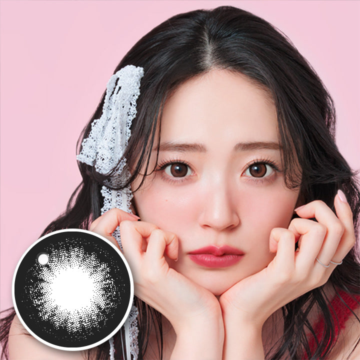 ファビュラスワンデー(Fabulous 1day) NO.5 ブラック｜カラコン送料