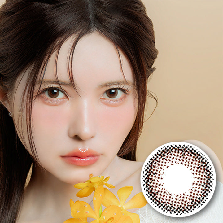 ビューティーバンビ Contact lenses] Angel Color 1day Bambi Natural [10 lenses
