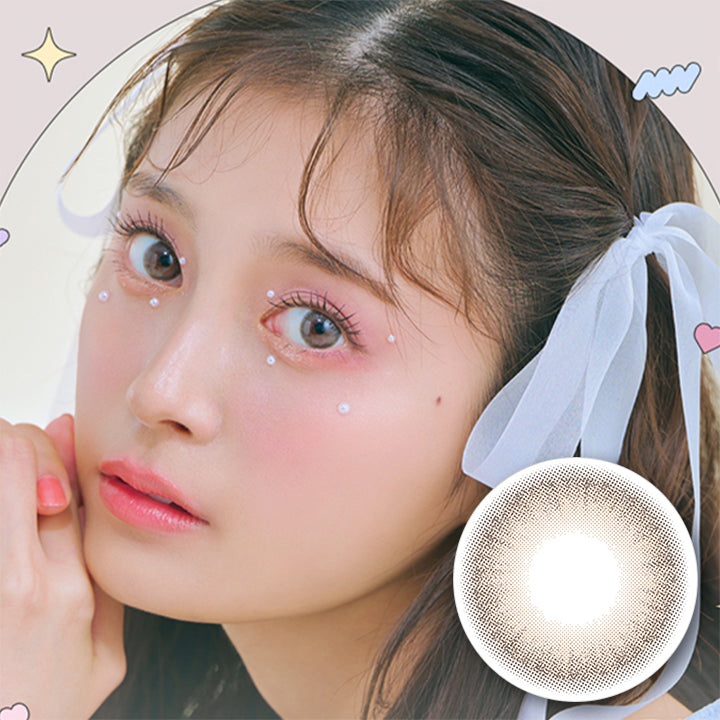 アンドミーシリーズワンデー(AND MEE Series 1day),CHIFFON,シフォン,DIA,14.5mm,GDIA,13.7mm,BC,8.6mm,10枚入|アンドミーシリーズワンデー AND MEE Series 1day カラコン カラーコンタクト