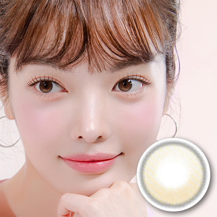 オマイオバイレンズミー(Omyo By Lensme) イスルウォーターブラウン(Isul Water Brown) 1month 1箱2枚入り DIA14.0mm 着色直径12.4mm BC8.6mm | オマイオバイレンズミー Omyo By Lensme montyly カラコン カラーコンタクト
