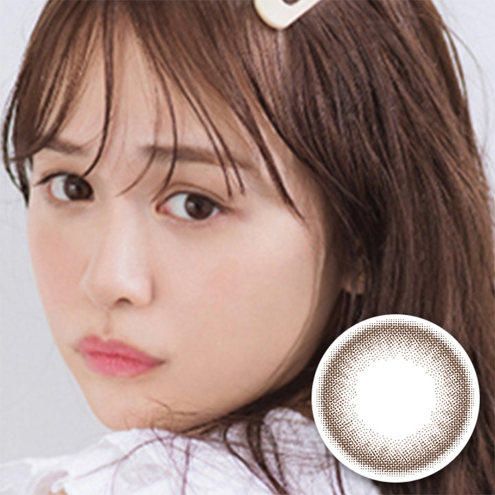 チューズミー(chu's me),チョコブラウン,CHOCO BROWN,なちゅモテ,1DAY,DIA14.2mm,着色直径13.5mm|チューズミー chu's me 1day カラコン カラーコンタクト