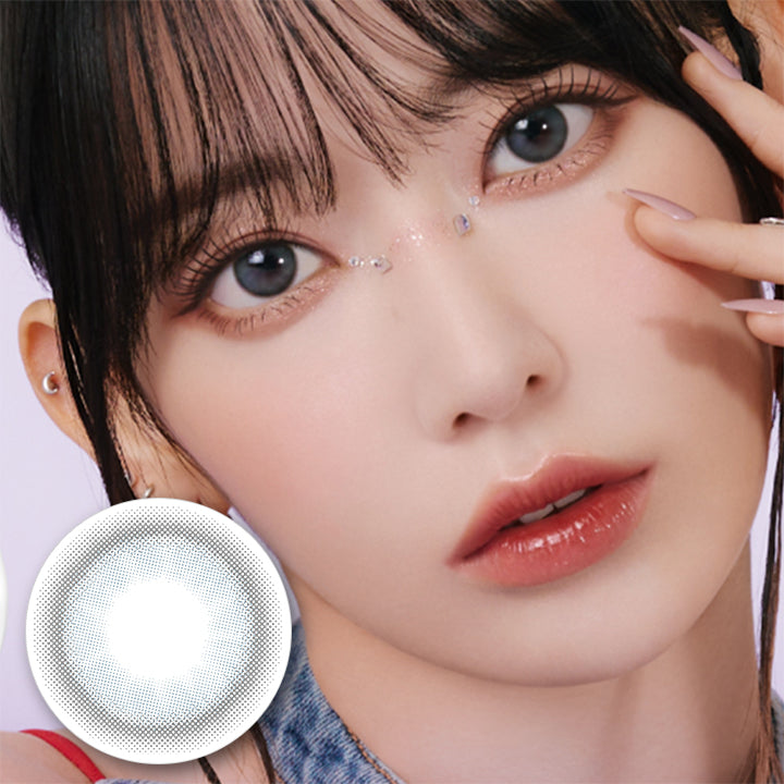 モラクワンデー(MOLAK 1day),バブルブルー(Bubble Blue),度あり・度なし,1day,DIA14.2mm,10枚入り,含水率55%,UVカット|モラクワンデー MOLAK 1day カラコン カラーコンタクト