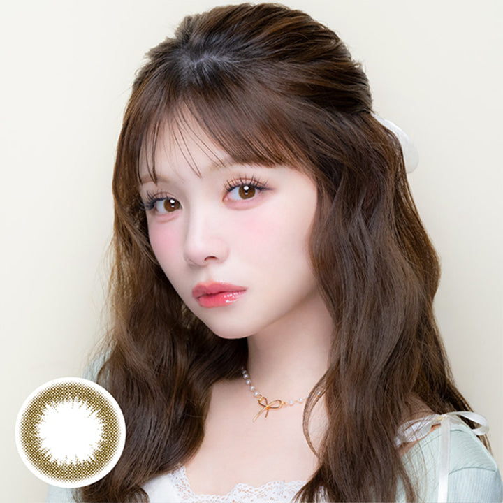 チュチュワンマンス(Chouchou 1month) color contact lens,オリーブ(olive) 1month DIA14.2mm BC8.8mm 含水率38.0%  | チュチュワンマンス ChouChou 1month カラコン カラーコンタクト
